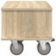 TV-bord Sonoma eg 37 x 35 x 35 cm Konstrueret træ