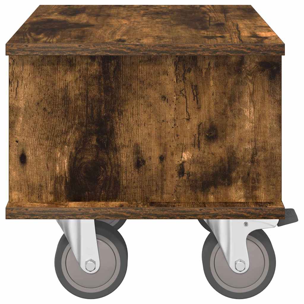 TV-bord Røget eg 37 x 35 x 35 cm Konstrueret træ