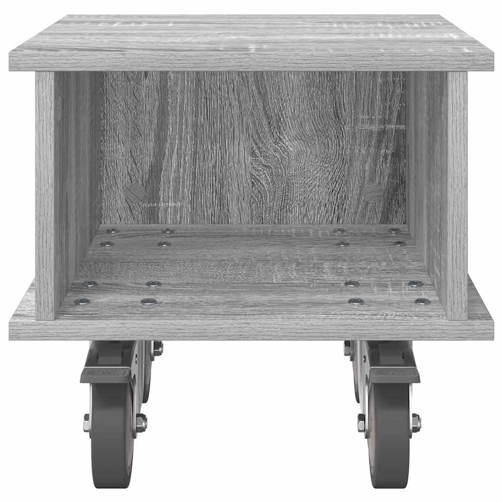 TV-bord Grå Sonoma 37 x 35 x 35 cm Konstrueret træ