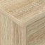 Sengebord 2 pcs Sonoma eg 40,5 x 40 x 48 cm Konstrueret træ