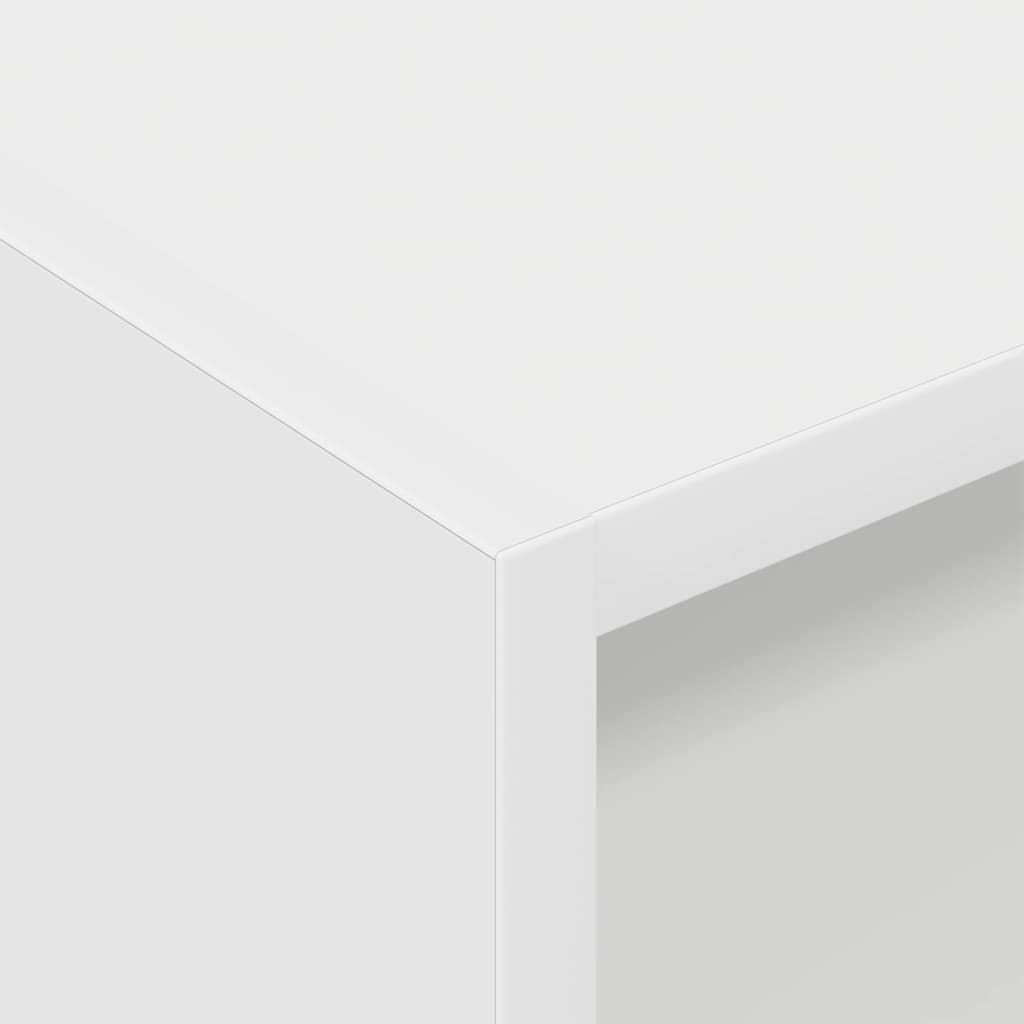 Pladeskab Hvid 78,5 x 35 x 45 cm Konstrueret træ