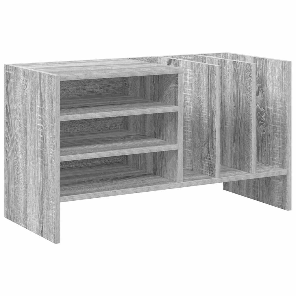 Pladeskab Grå Sonoma 78,5 x 35 x 45 cm Konstrueret træ