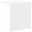 Endebord 2 pcs Hvid 37 x 32 x 40 cm Konstrueret træ