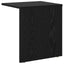 Endebord Sort eg 37 x 32 x 40 cm Konstrueret træ
