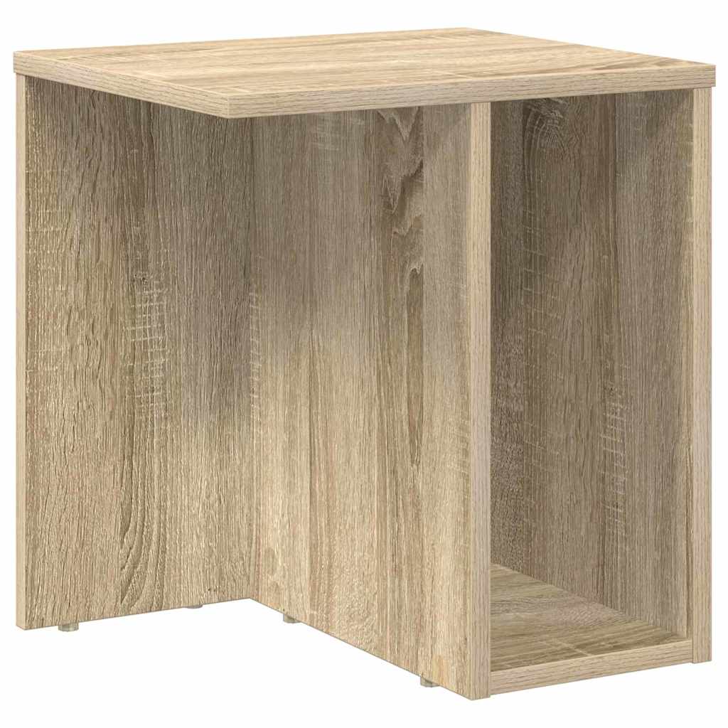 Endebord Sonoma eg 37 x 32 x 40 cm Konstrueret træ