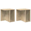Endebord 2 pcs Sonoma eg 37 x 32 x 40 cm Konstrueret træ