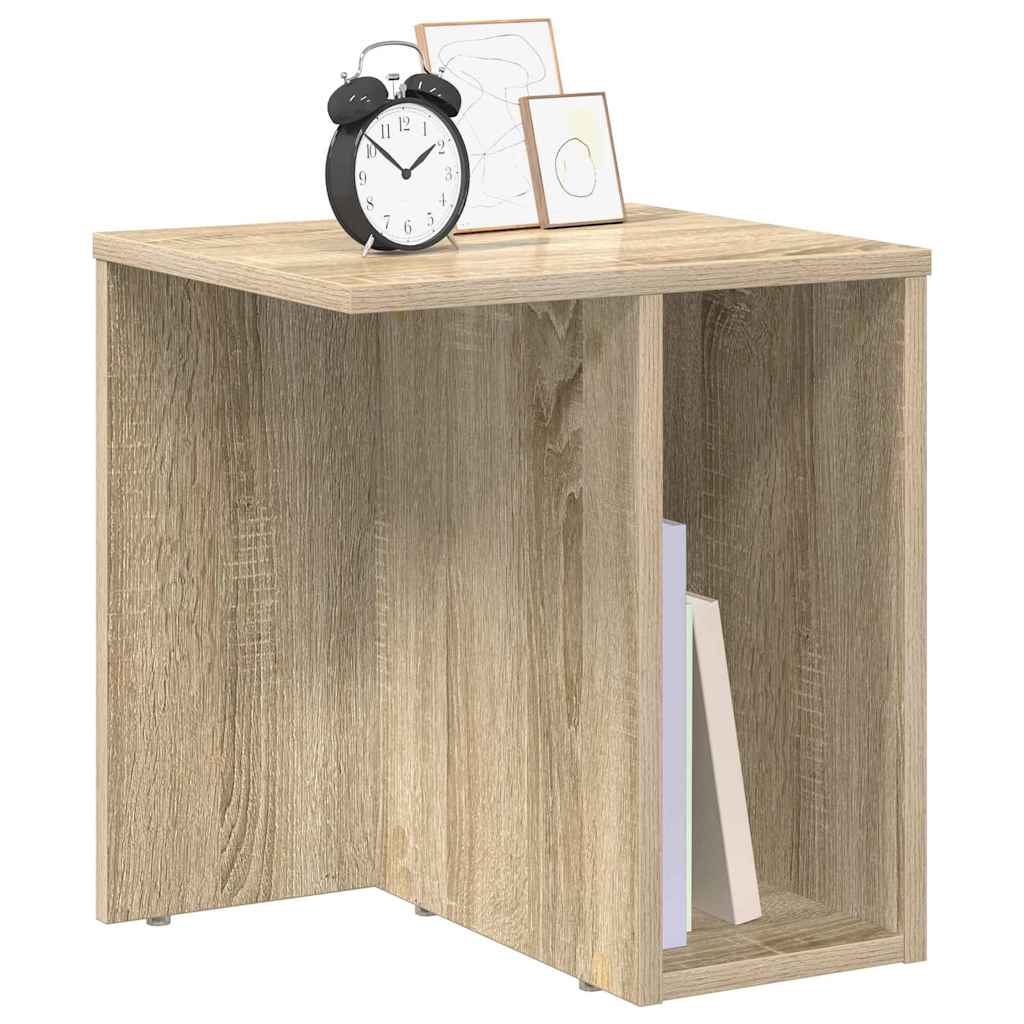 Endebord 2 pcs Sonoma eg 37 x 32 x 40 cm Konstrueret træ