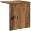 Endebord 2 pcs Gammelt træ 37 x 32 x 40 cm Konstrueret træ
