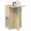 Endebord Sonoma eg 35 x 40 x 55 cm Konstrueret træ