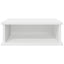 Sengebord 2 stk. Hvid 40 x 31 x 15 cm Konstrueret træ