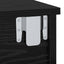 Sengebord Sort eg 40 x 31 x 15 cm Konstrueret træ