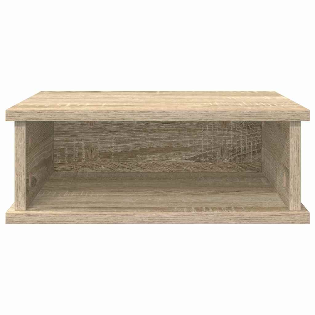 Sengebord 2 pcs Sonoma eg 40 x 31 x 15 cm Konstrueret træ