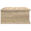 Sengebord 2 pcs Sonoma eg 40 x 31 x 15 cm Konstrueret træ
