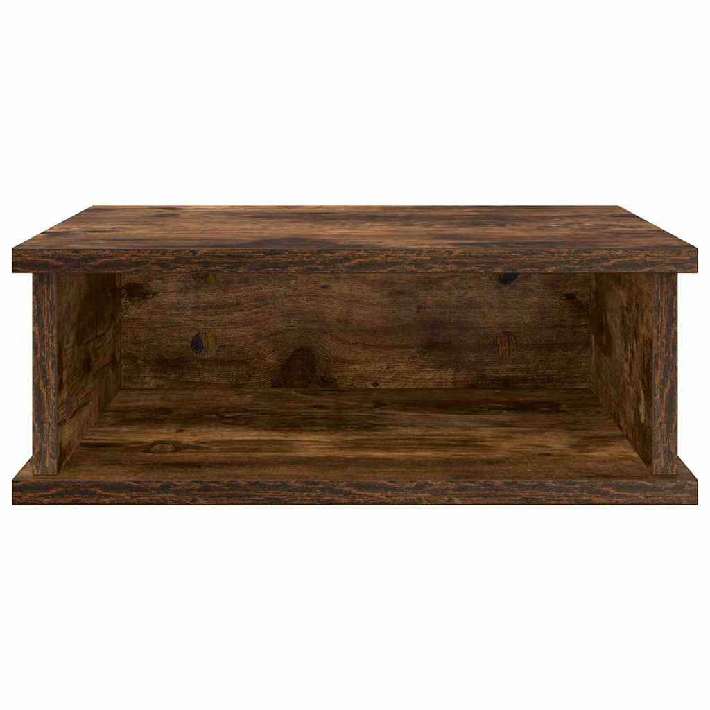 Sengebord Røget eg 40 x 31 x 15 cm Konstrueret træ