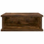 Sengebord 2 pcs Røget eg 40 x 31 x 15 cm Konstrueret træ