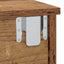 Sengebord 2 pcs Gammelt træ 40 x 31 x 15 cm Konstrueret træ