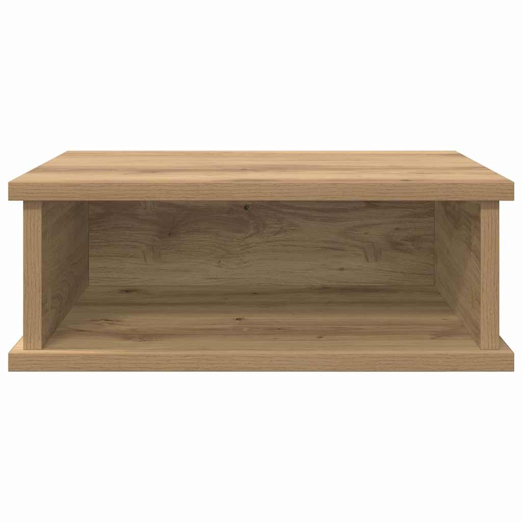 Sengebord 2 pcs Artisan Egetræ 40 x 31 x 15 cm Konstrueret træ
