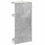 Endebord Beton Grå 29,6 x 29,6 x 60 cm Konstrueret træ