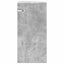 Endebord Beton Grå 29,6 x 29,6 x 60 cm Konstrueret træ