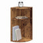 Endebord Gammelt træ 29,6 x 29,6 x 60 cm Konstrueret træ