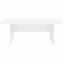 Sofabord Hvid 93 x 53 x 33 cm Konstrueret træ