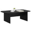 Sofabord Sort 93 x 53 x 33 cm Konstrueret træ