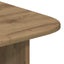 Sofabord Artisan Egetræ 93 x 53 x 33 cm Konstrueret træ