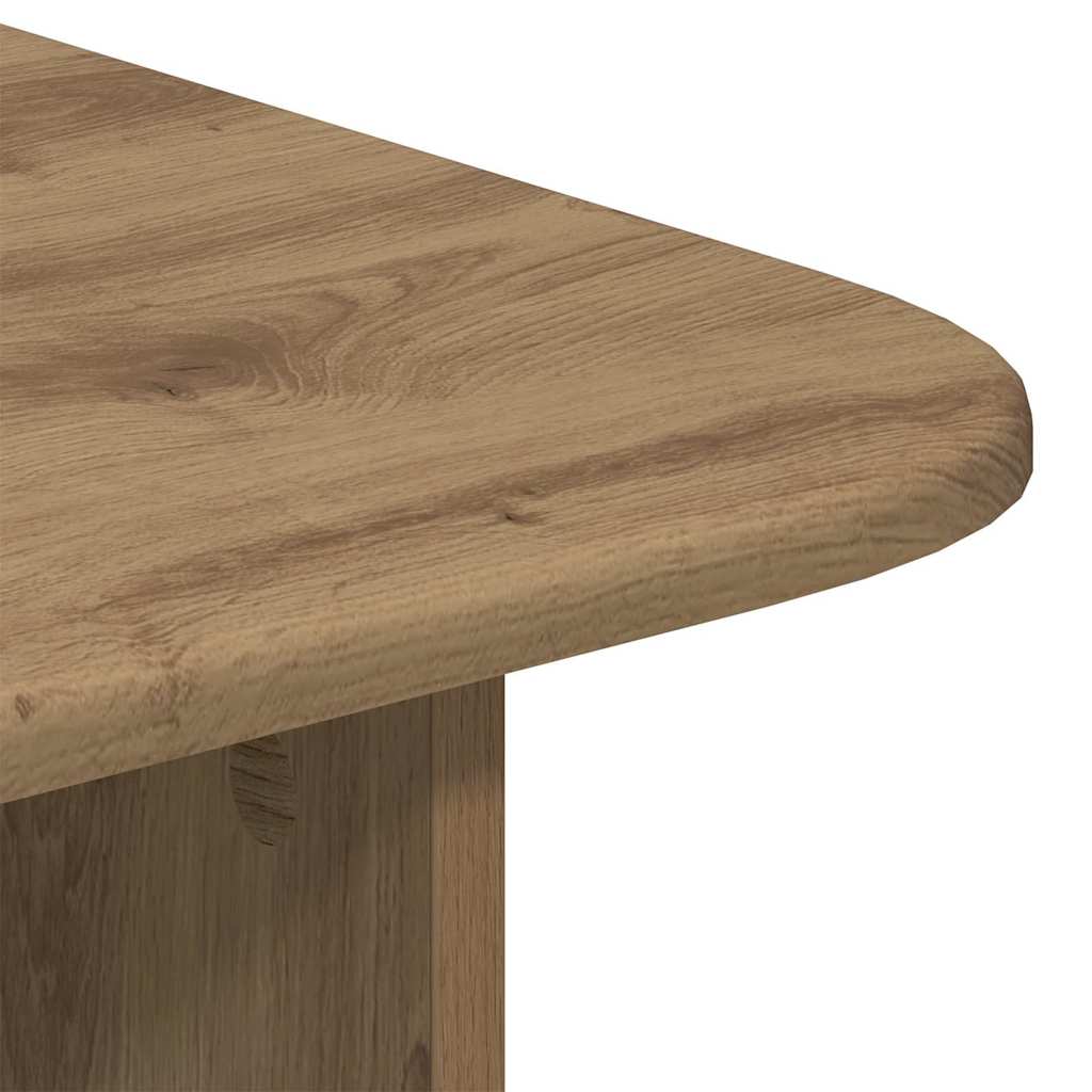 Sofabord Artisan Egetræ 93 x 53 x 33 cm Konstrueret træ