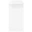 Konsolbord Høj gloss hvid 93 x 40 x 75 cm Konstrueret træ