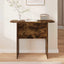 Konsolbord Røget eg 93 x 40 x 75 cm Konstrueret træ