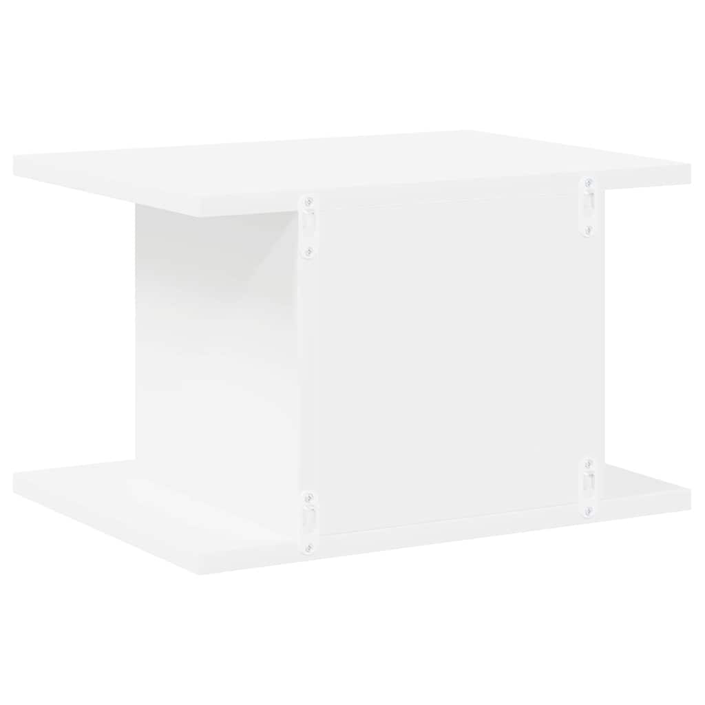 Sengebord Hvid 40 x 30 x 25 cm Konstrueret træ
