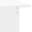 Sengebord 2 pcs Hvid 40 x 30 x 25 cm Konstrueret træ