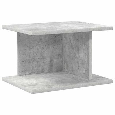 Sengebord Beton Grå 40 x 30 x 25 cm Konstrueret træ