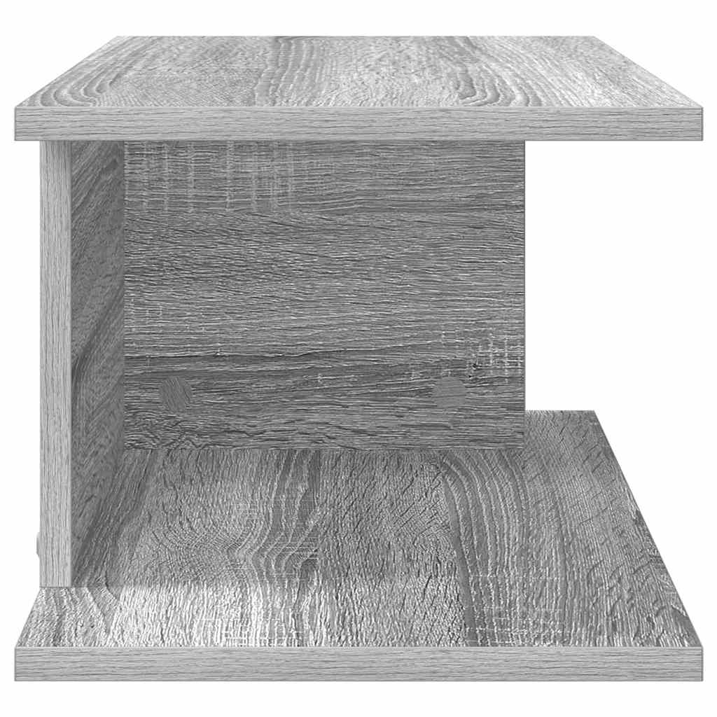 Sengebord 2 pcs Grå Sonoma 40 x 30 x 25 cm Konstrueret træ