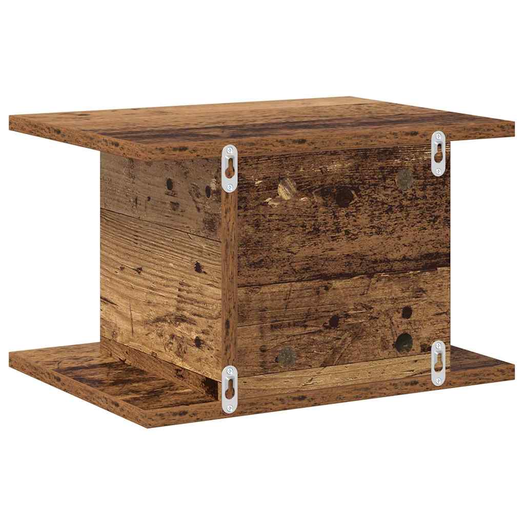 Sengebord Gammelt træ 40 x 30 x 25 cm Konstrueret træ