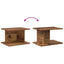 Sengebord 2 pcs Gammelt træ 40 x 30 x 25 cm Konstrueret træ