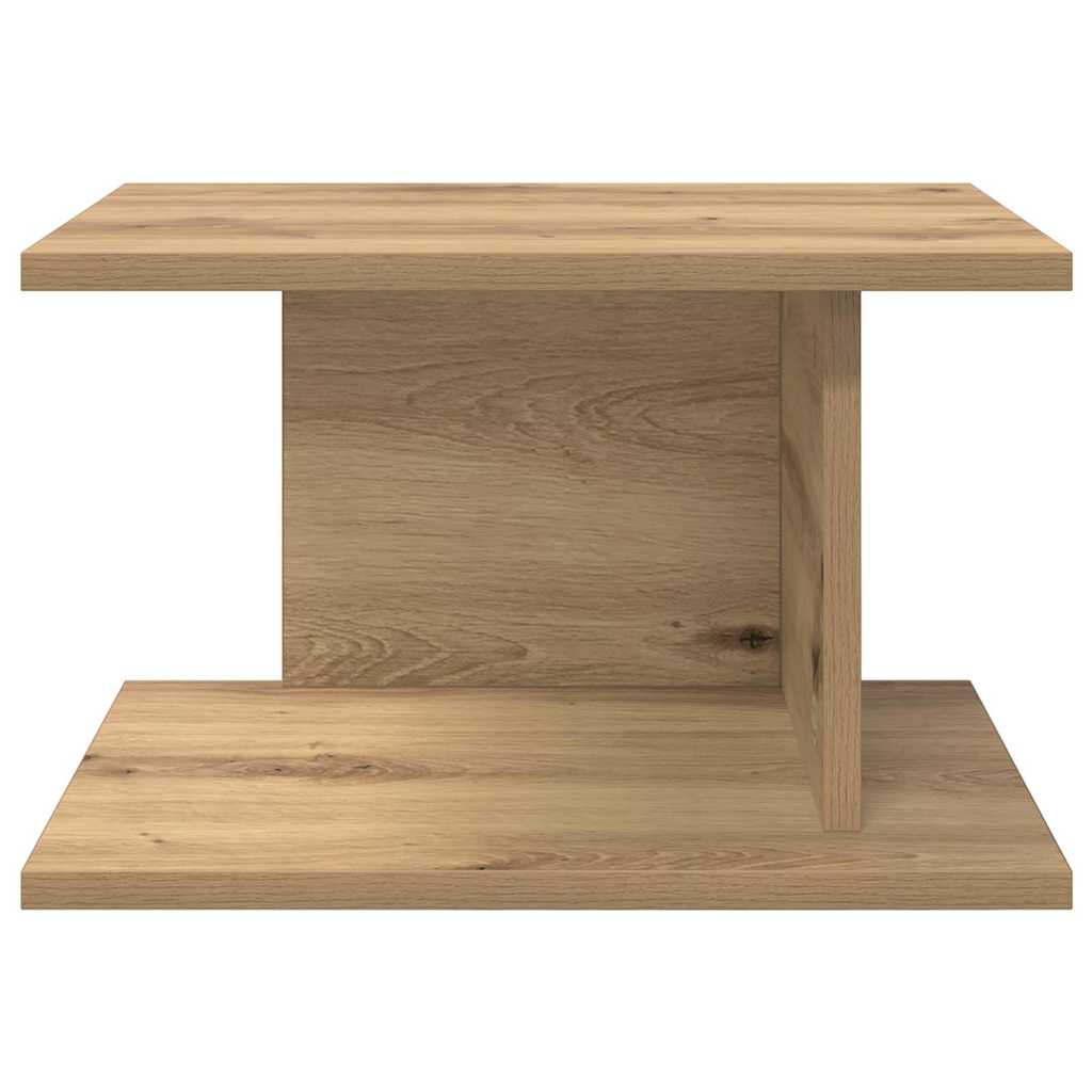 Sengebord 2 pcs Artisan Egetræ 40 x 30 x 25 cm Konstrueret træ