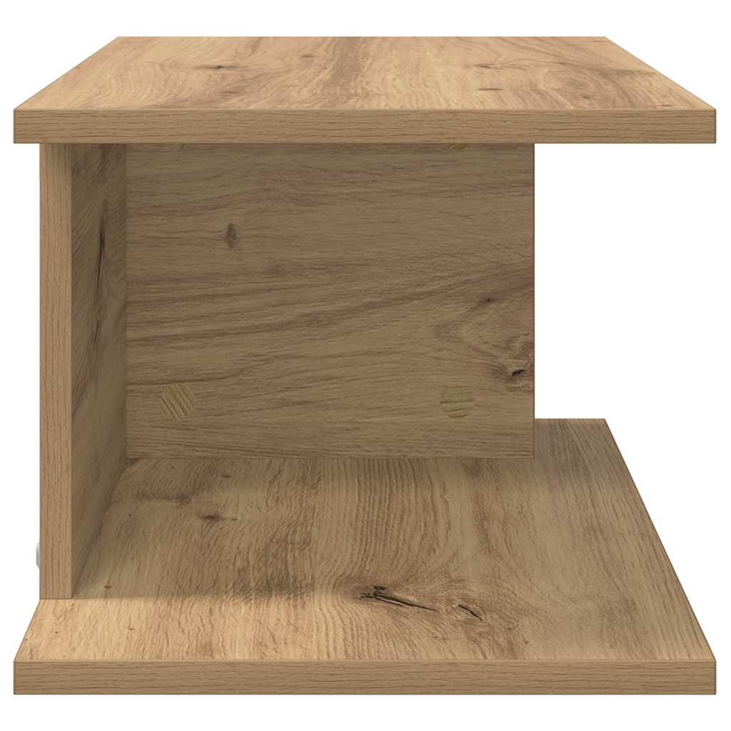 Sengebord 2 pcs Artisan Egetræ 40 x 30 x 25 cm Konstrueret træ