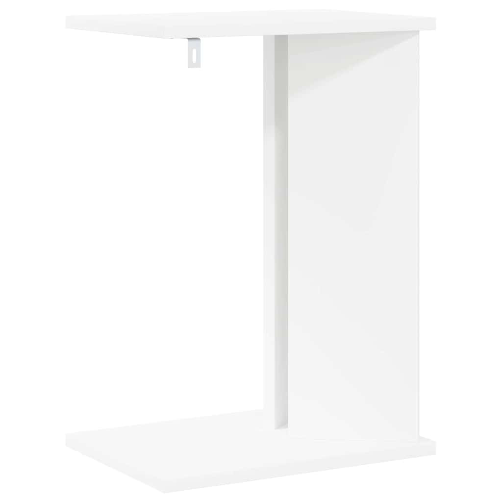 Endebord Hvid 35 x 25 x 50 cm Konstrueret træ