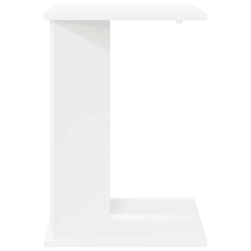 Endebord Hvid 35 x 25 x 50 cm Konstrueret træ