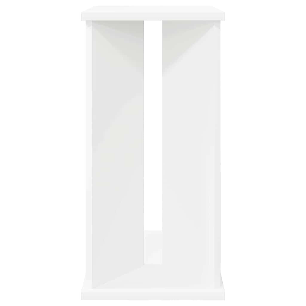 Endebord Hvid 35 x 25 x 50 cm Konstrueret træ