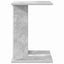 Endebord Beton Grå 35 x 25 x 50 cm Konstrueret træ