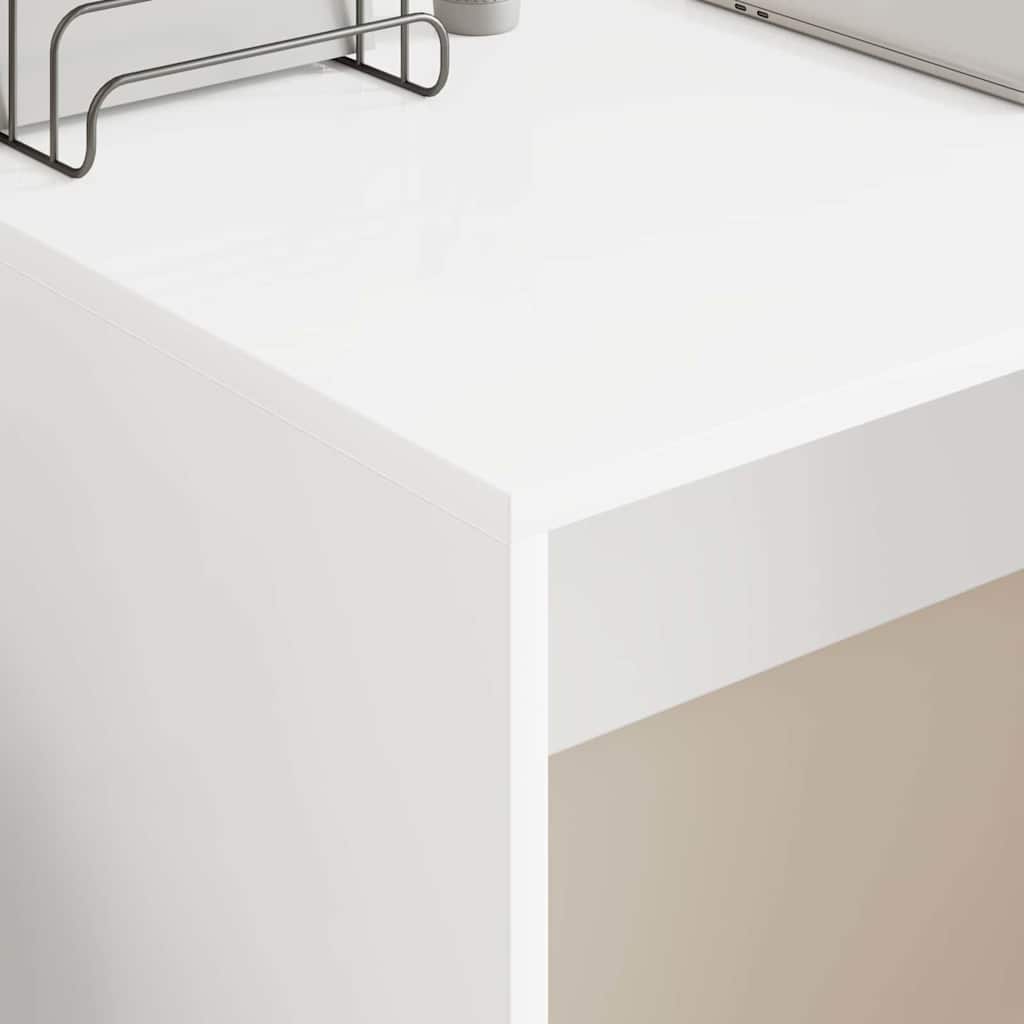 Bord Hvid 109 x 50 x 78 cm Konstrueret træ