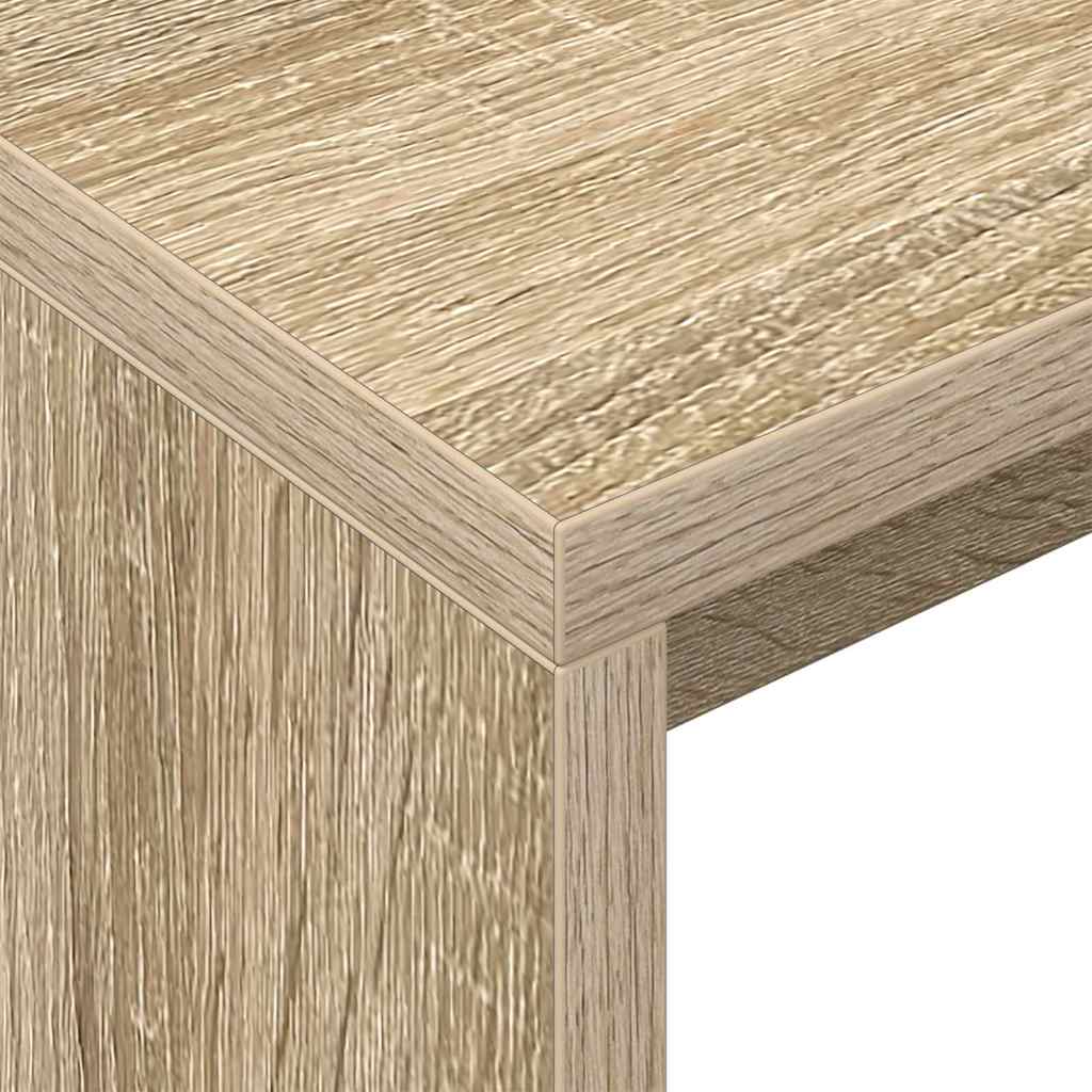 Bord Sonoma eg 109 x 50 x 78 cm Konstrueret træ