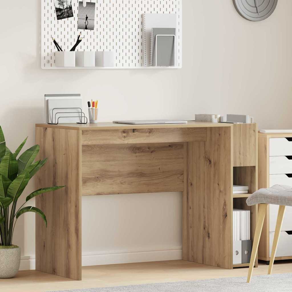 Bord Artisan Egetræ Konstrueret træ 109 x 50 x 78 cm
