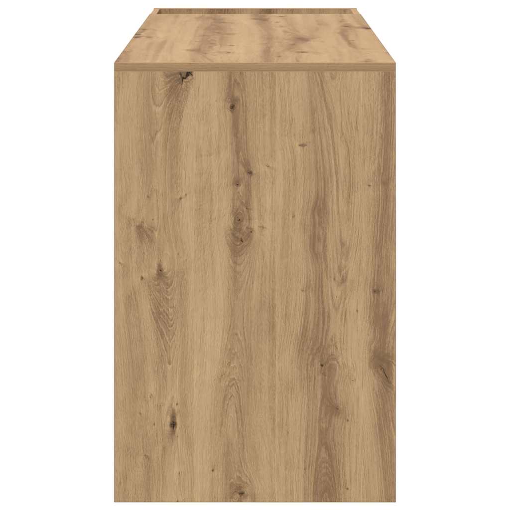 Bord Artisan Egetræ Konstrueret træ 109 x 50 x 78 cm