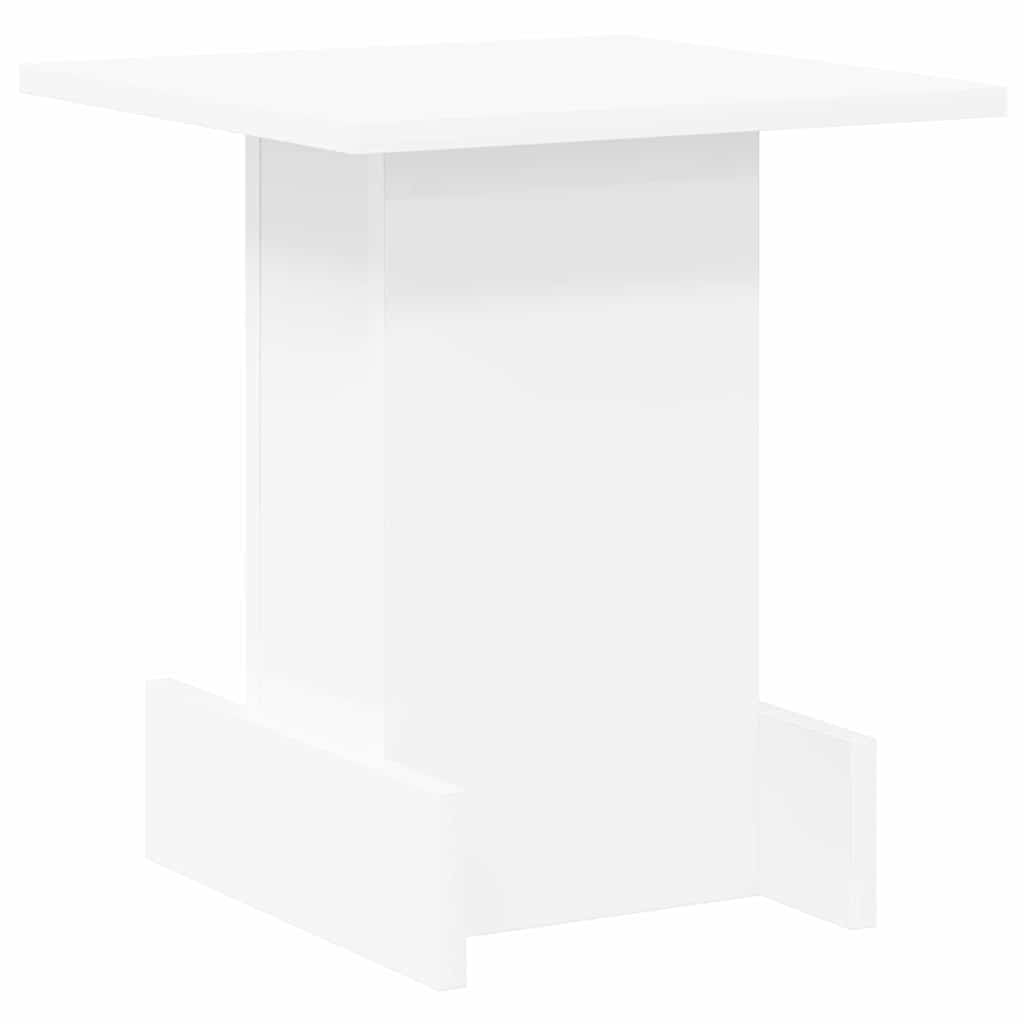 Endebord Hvid 35,5 x 35 x 40 cm Konstrueret træ