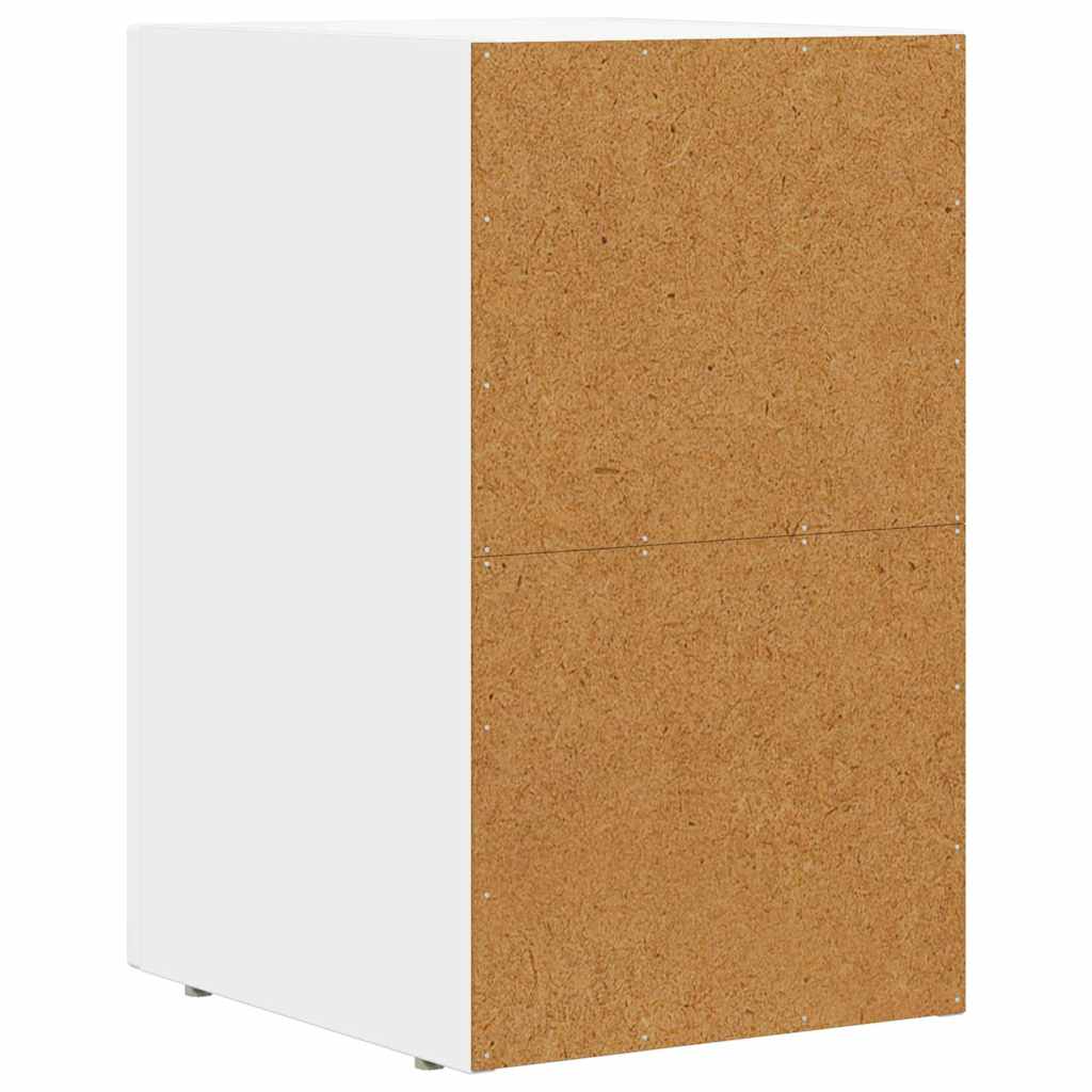 Sengebord Hvid 29,5 x 35 x 50 cm Konstrueret træ