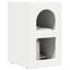 Sengebord 2 pcs Hvid 29,5 x 33,5 x 50 cm Konstrueret træ