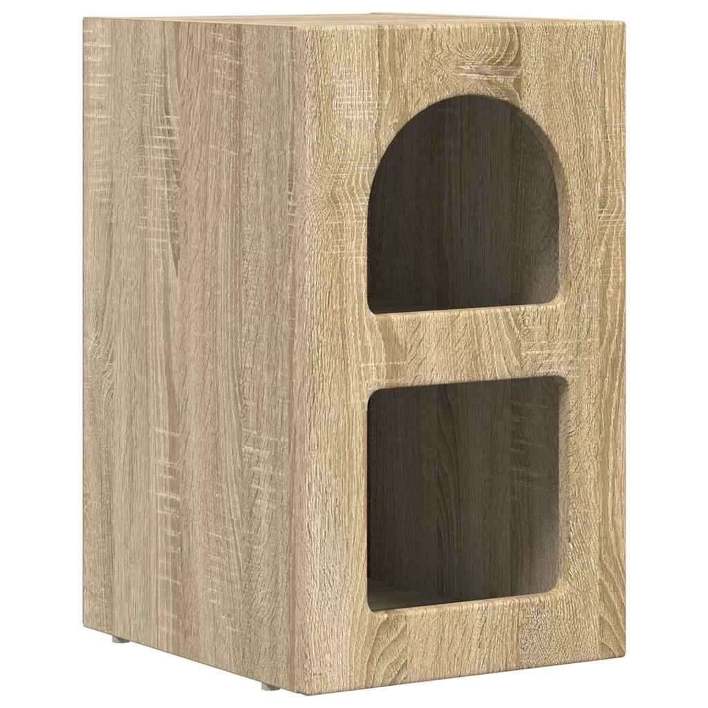 Sengebord Sonoma eg 29,5 x 33,5 x 50 cm Konstrueret træ